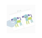 Boîte créative, Educativ' Stickers, Copiercoller - Vert