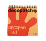 Bloc color Decopad rouge - Rouge