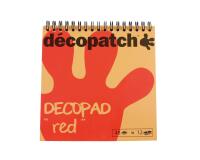 Bloc color Decopad rouge - Rouge