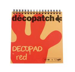 Decopad Colour Block in Red - Red