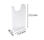 WALL-BOX A6 portrait Office clear - Crystal