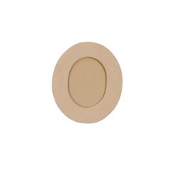 Cadre ovale S 0,8x16,5x19,5cm - Kraft