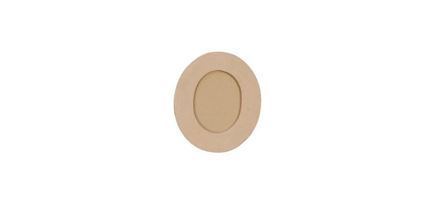 Cadre ovale S 0,8x16,5x19,5cm - Kraft