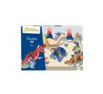 Puzzles 3D, Dino - Multicolore