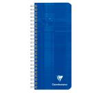 Carnet reliure intégrale 8,5x20cm 180 pages petits carreaux - Assortis