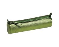 CUIRISÉ - Trousse ronde Ø5,5x22 cm - Vert