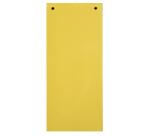 Paquet 100 fiches intercalaires horizontales unies perforées Forever - 105x240mm