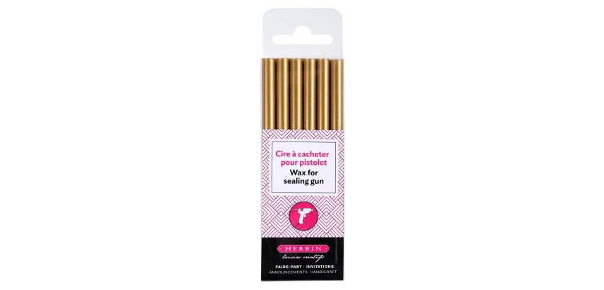 6 Batons de cire pour pistolet
