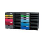 MODULODOC normal case set black/m'grey - Dark grey