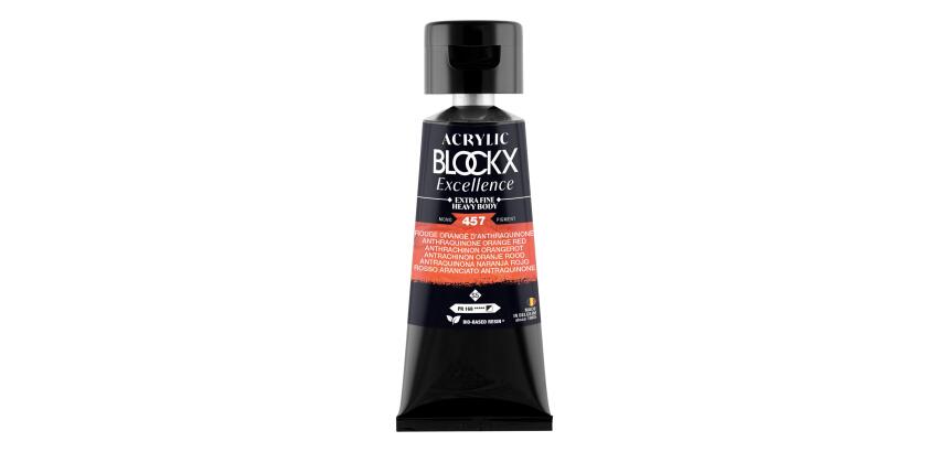 Peinture acrylique extra-fine fine tube 75ml - Rouge orangé d'anthraquinone
