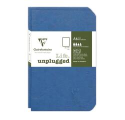 Set de 2 carnets piqués Age Bag 9x14 96 pages uni - Bleu