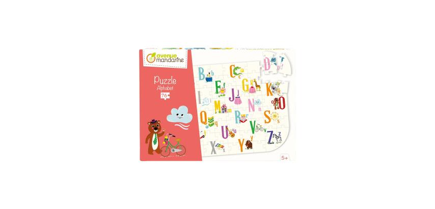 Puzzle, Abécédaire - Multicolore