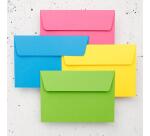 Coffret Pollen de 20 enveloppes C6 (114 x 162 mm) + 20 cartes simples 110 x 155 mm - Eté - Assortiment