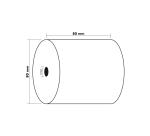 Receipt Rolls therm 48g 80x70mm -72m (5) - White