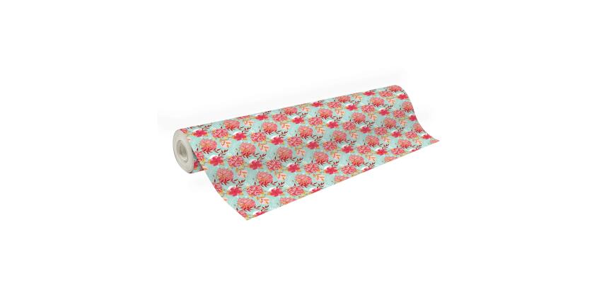 Excellia 80g, rl 50x0,70m Flora - Bleu