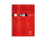 Cahier Travaux Pratiques reliure intégrale A4 80 pages grands carreaux 90 g + uni 125 g - Assortis
