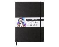 DFY Sketchbook A4 80F 140g - Noir