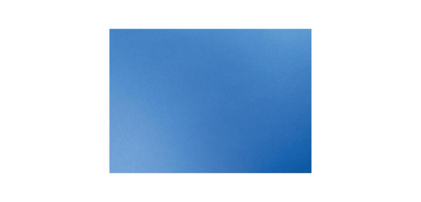 PAPIER COULEUR RECYCLÉ, Paquet de 10 feuilles 270g/m2 sous/film au format 50x65cm - Bleu France
