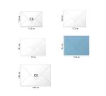 25 enveloppes 151x195mm Diploma gommées - extra blanc