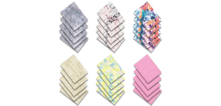 Décopatch PS30G19C - Lot de 30 Feuilles 30x40 cm, Motifs Scolaires assortis - Assortiment