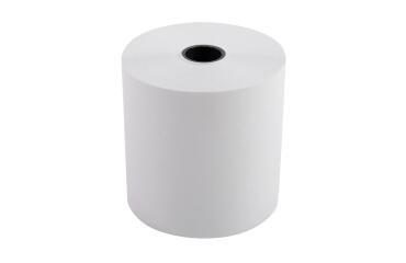 Bobinas Exacompta para calculadoras y cajas 57x60x12x44 - 1 pliegue offset blanco 64 grs