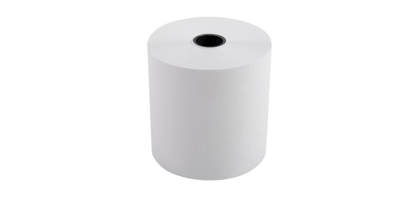 Exacompta Ref: 40651E - 57 x 60mm, 60gsm Paper Calculator Receipt Rolls, For Printing Calculators in Shops, Cafes, Offices, Home or School, 30m, Extra White, Pack of 10 - White