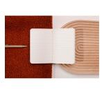 Terracotta, Carnet cousu fil 9x14 cm, 64 pages, ligné, ass.