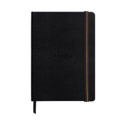Rhodia Touch Mixed Media Book, papier Paint'On extra-blanc 250g - A5 portrait, 40 pages - Noir