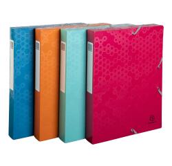 Maïa Box File A4 40mm PP Assorted - Assorted colours
