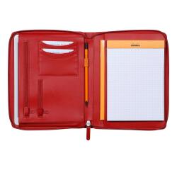 Rhodia Zippered Portfolio - 19.5 x 25.5 cm - Poppy