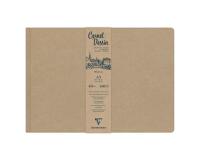 Carnet Dessin carnet cousu 40F A3 140g - Kraft