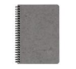 Clairefontaine Nomaddict Notebook - A5 - Lined - 50 Sheets - 90gsm ? Wirebound - Grey
