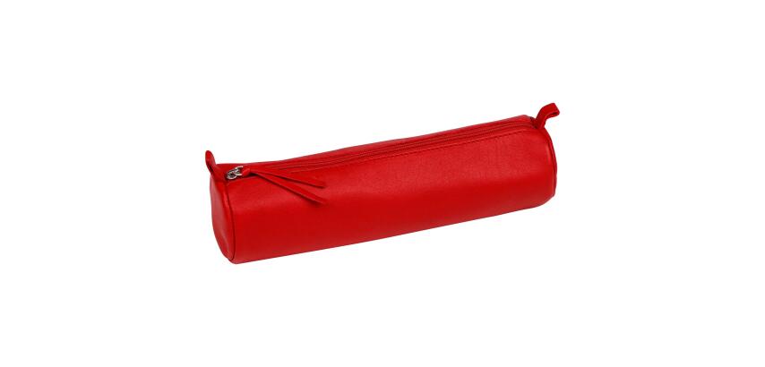 Trousse Clairefontaine en cuir teinté