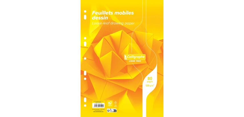 Calligraphe A4 Loose-Leaf Drawing Paper (40sh)