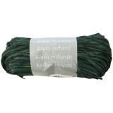 Pelote raphia naturel 50g Vert Sapin - Vert sapin