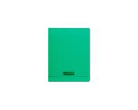 Cahier piqué 8000 POLYPRO 17x22 cm 140 pages grands carreaux 90 g - Vert