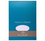 Bloc Vélin de france A5 (148x210mm), 50 feuilles, 100g - Blanc