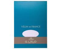 Bloc Vélin de france A5 (148x210mm), 50 feuilles, 100g - Blanc