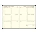 Agenda de poche La Semaine Planifiée 13 Cassandra 9 x 13 cm Semainier Janvier à Décembre 2027 - Couleurs assorties