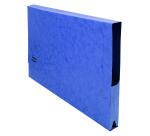 Packung mit 5 Aktenmappen A3, mit Verschlußkappe, Colorspan-Karton 225g