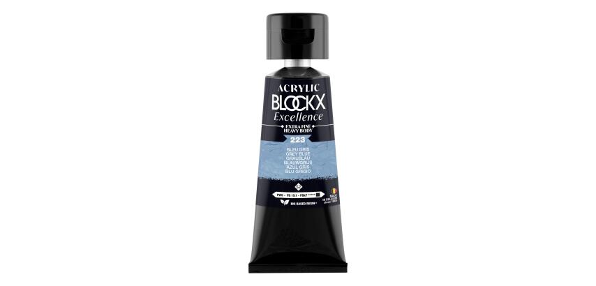 Extra-fijne acrylverf tube 75 ml - Blauwgrijs
