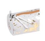 COSMICUIR DAIM Trousse ronde Ø5,5x22cm - Doré