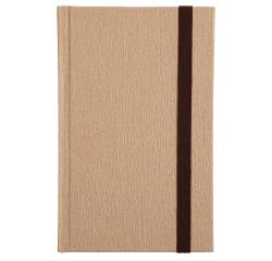 Carnet Nature 170x110, 192 pages lignées - Beige