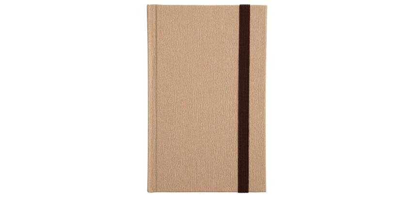 Nature Notebook 170x110, 192 lined pages - Beige
