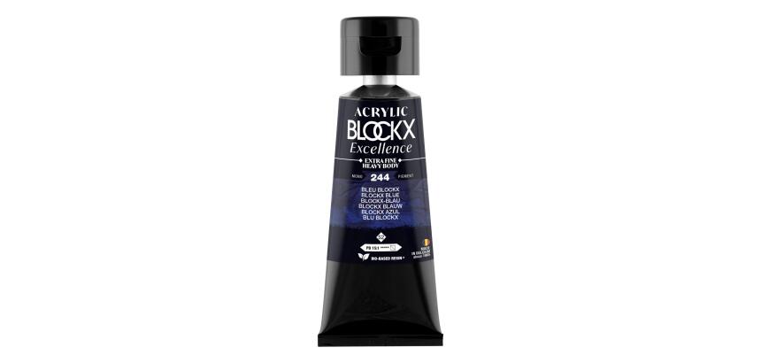 Peinture acrylique extra-fine fine tube 75ml - Bleu blockx