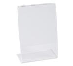 Pack 10 label holders 105x74 A7 portrait - Crystal