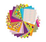 Origami Paper Bubbles, 20 x 20 cm, 60F, 70g - Multicolore