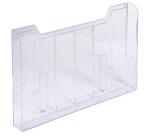 Element für Wandprospekthalter A4 horizontal, Exacryl