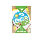 Clairefontaine Recycled Pad A4, 30 Sheets, 120g, Assorted
