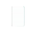 Cahier piqué Rhodia Couleurs Paon 7,5x12 cm - Paon